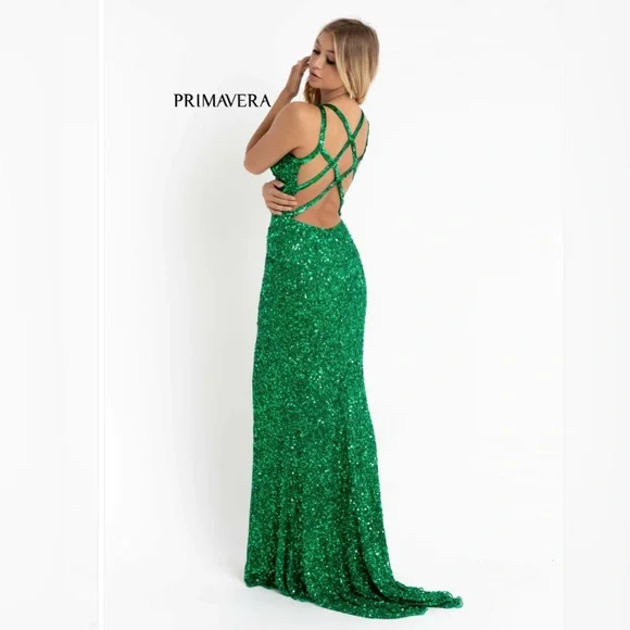 green emerald velvet dress Dylan & Davids DD1354 Off-Shoulder Sequin Corset Formal Dress Emerald Green  – The Dress Outlet